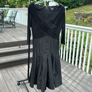 TADASHI black dress,worn once only for a few hours
